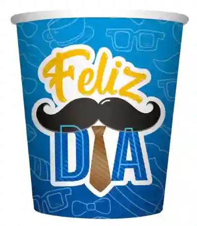 Papa Vaso Feliz Dia Bigotes