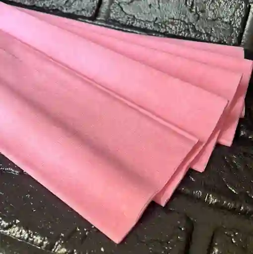 Papel Crepe Pliego Rosado Unidad