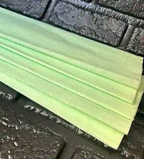 Papel Crepe Pliego Verde Menta Unidad