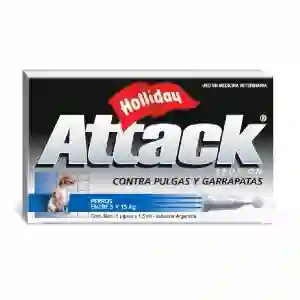 Attack Antipulgas Perro 5 A 15kg