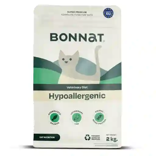Bonnat Gato Adulto Hypoalergénico 2kg
