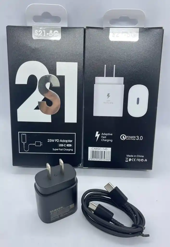 Cargador Samsung Tipo C S21-5g