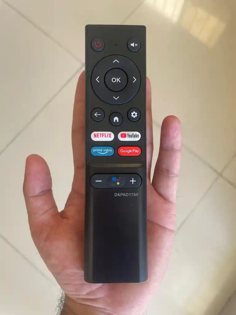 Control Remoto Compatible Con Smart Tv Hyundai, Sin Comando De Voz, Ad1780 – Repuesto, Reemplazo