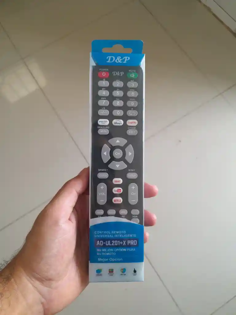 Control Remoto Universal Tv Marcas Samsung, Lg, Sony, Panasonic, Tcl, Hisense Y Más (leer Descripción Completa)