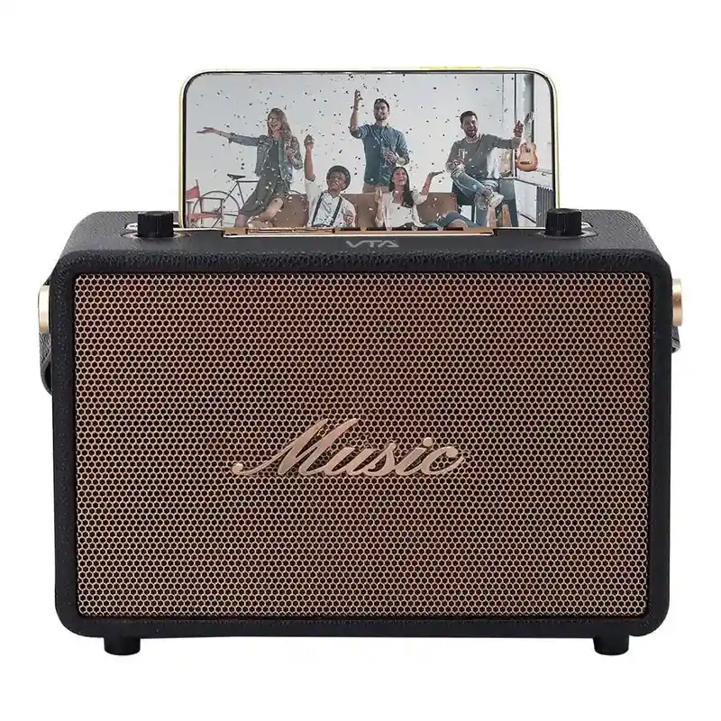 Parlante Retro Vta Con Microfono 25w