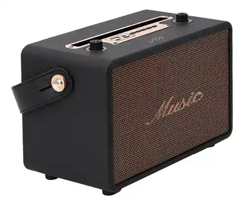Parlante Retro Vta Con Microfono 25w