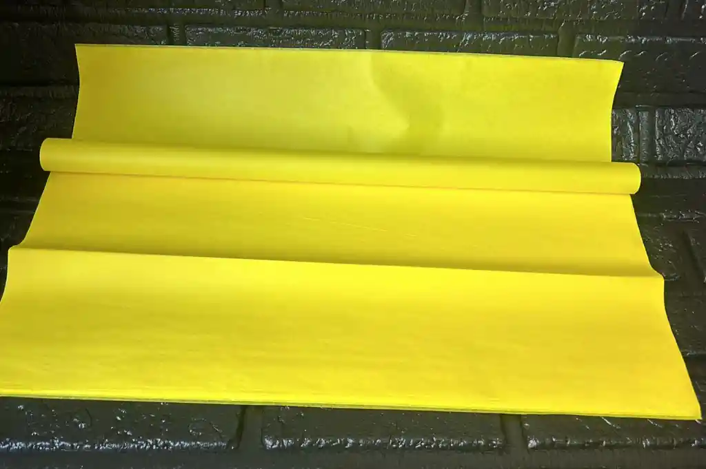 Papel Seda O Papelillo Amarillo X25 Pliegos