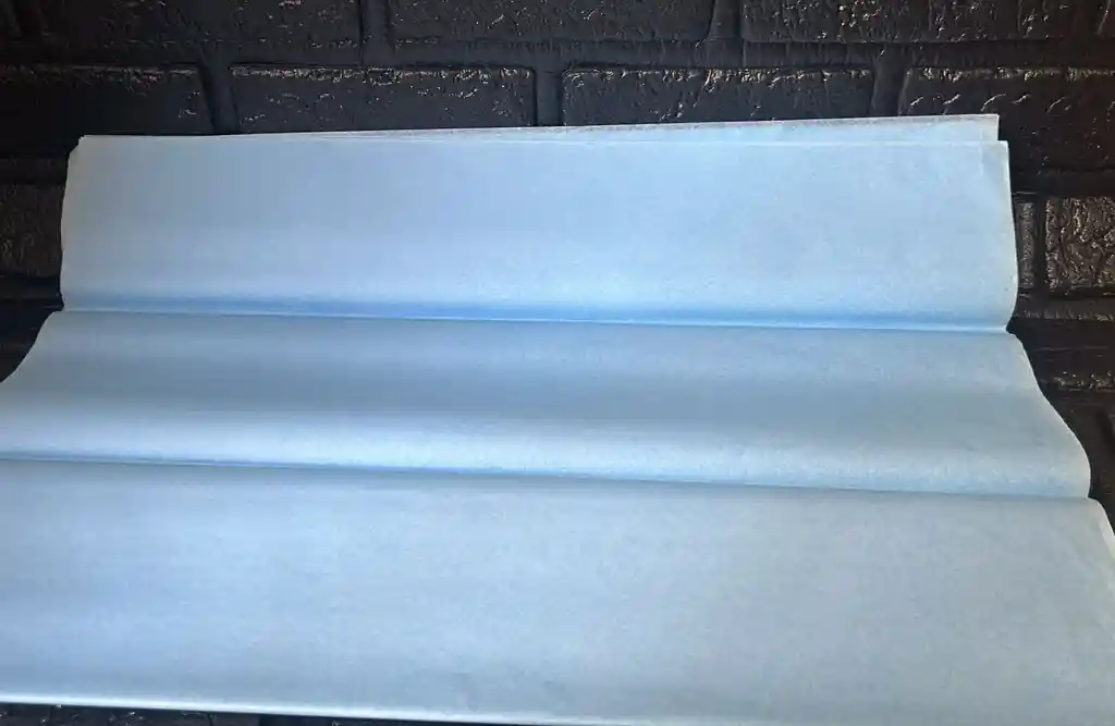 Papel Seda O Papelillo Azul Claro X25 Pliegos