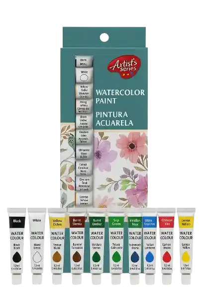 Acuarela Pintura Líquida X 12 Und