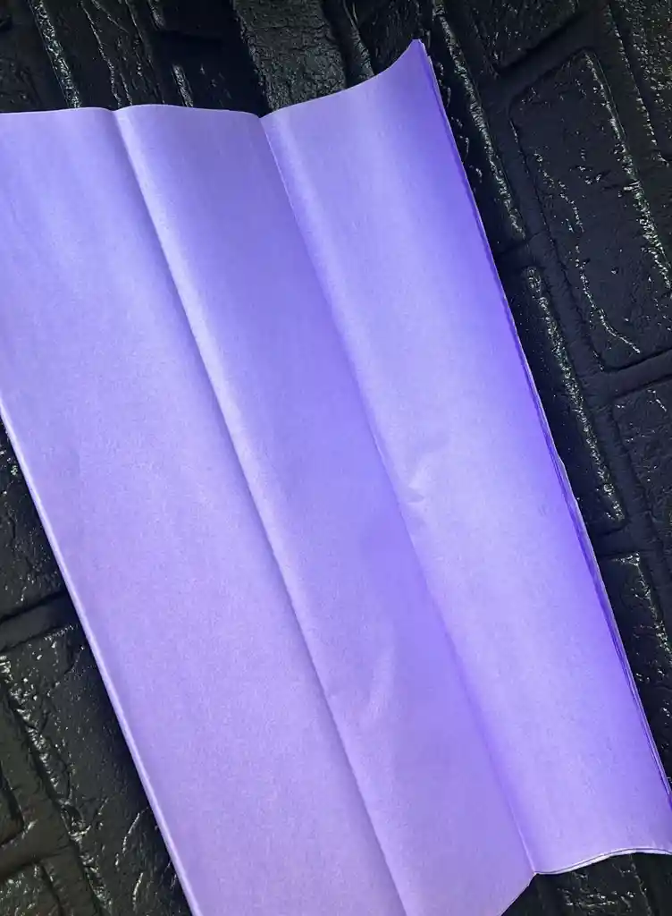Papel Seda O Papelillo Lila X25 Pliegos