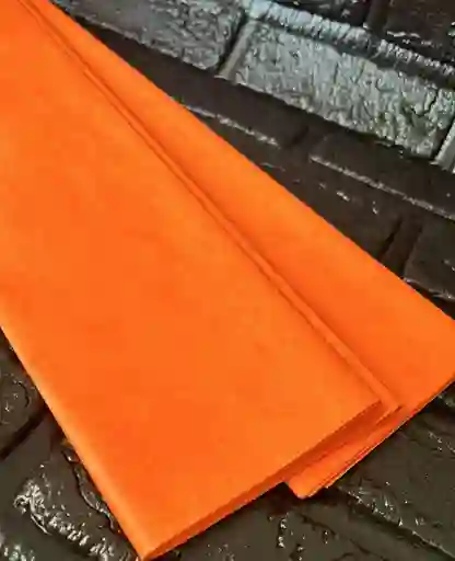 Papel Seda O Papelillo Naranja X25 Pliegos