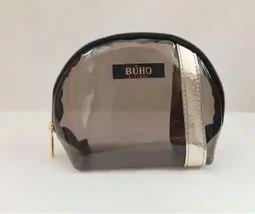 Buho Cosmetiquera Transparente Ovalada