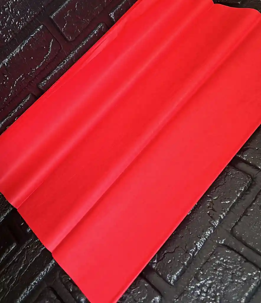 Papel Seda O Papelillo Rojo X25 Pliegos