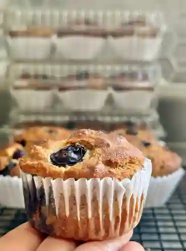 Muffins De Arandanos Keto Bakery