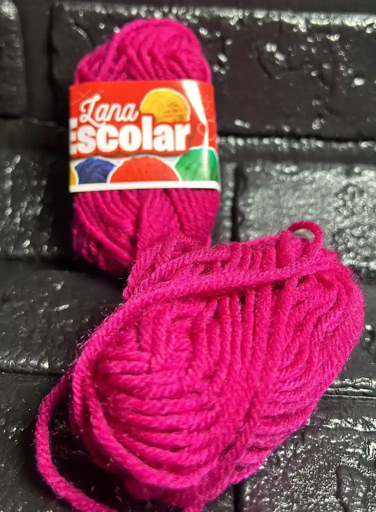 Lana Fucsia Escolar 10g