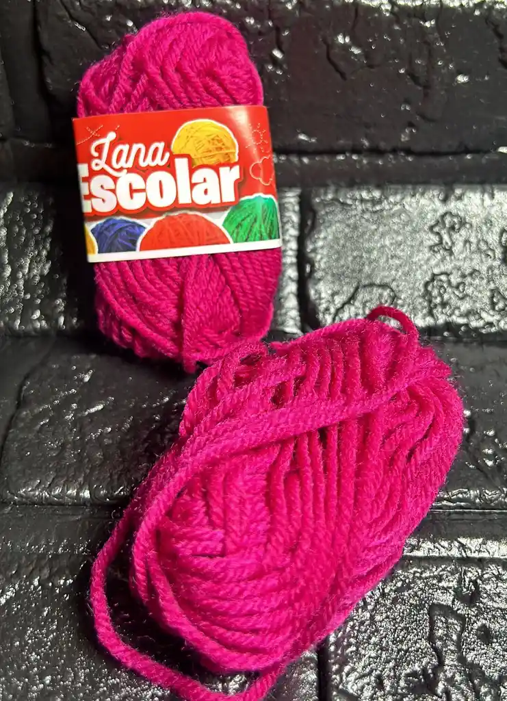 Lana Fucsia Escolar 10g