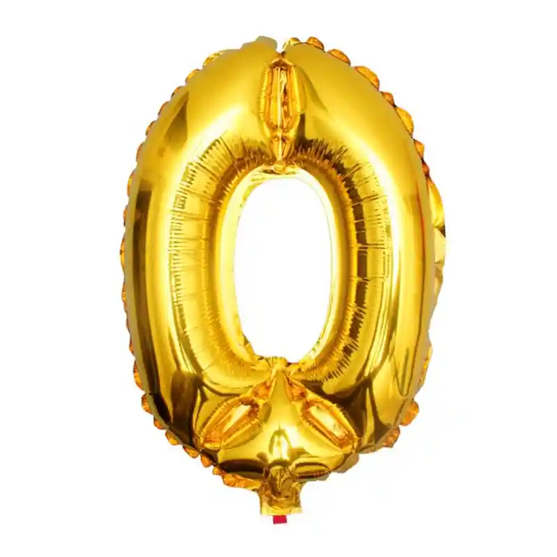 Globo Metalizado 32" Dorado - #0
