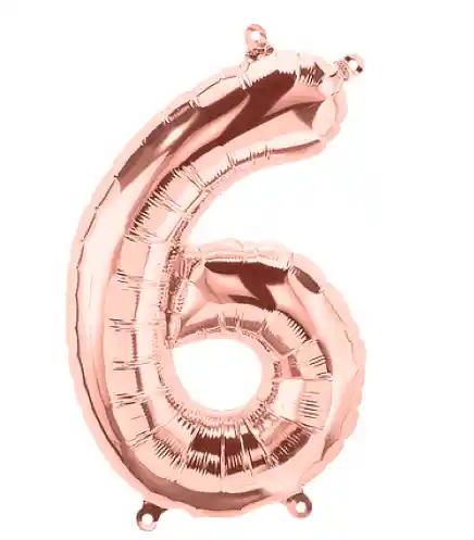 Globo Metalizado 32" Palo Rosa - #6