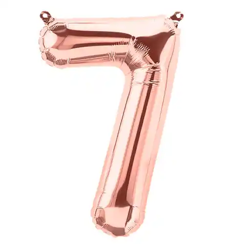 Globo Metalizado 32" Palo Rosa - #7