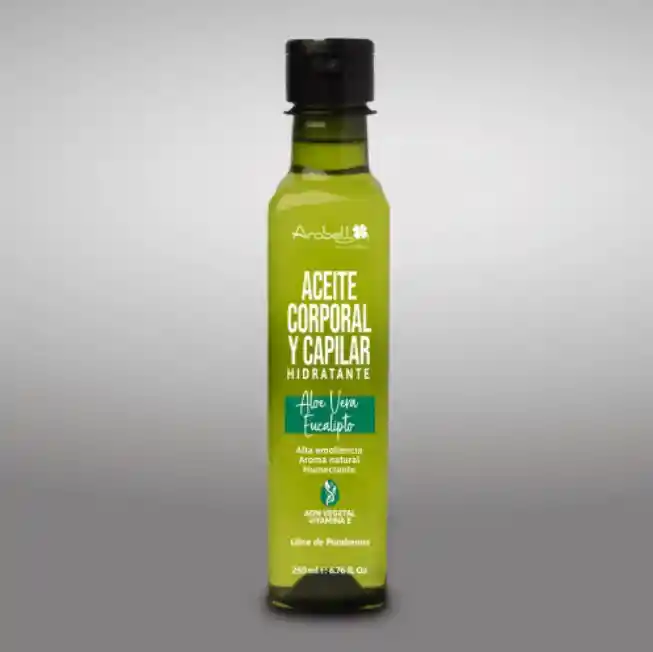 Aceite Corporal Y Capilar De Aloe Vera Y Eucalipto