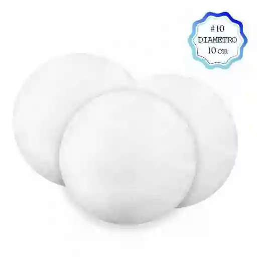 Bolas De Icopor # 10 Por Unidad