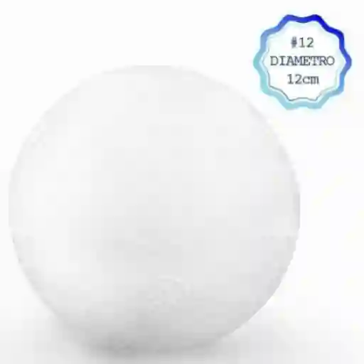 Bolas De Icopor # 12 Por Unidad