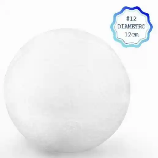 Bolas De Icopor # 12 Por Unidad