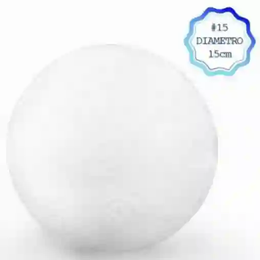 Bolas De Icopor # 15 Por Unidad