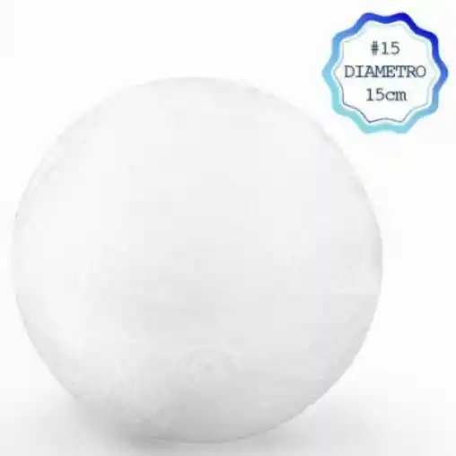 Bolas De Icopor # 15 Por Unidad