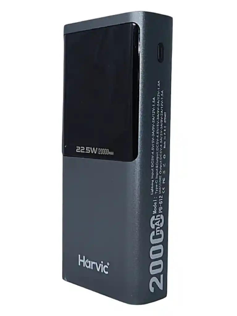 Power Bank 20000mah Carga Super Rapida De 22.5w Harvic