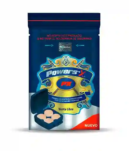 Potencializador Sexual Power X Masculino *4unid