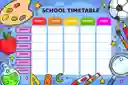Horario De Clases Laminas