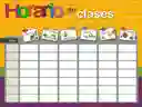 Horario De Clases Laminas