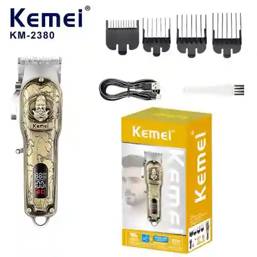 Máquina Peluquera Cortadora De Cabello Kemei 2380