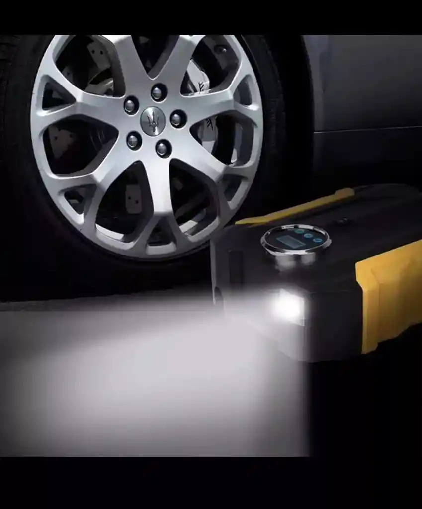 Compresor De Aire Digital Para Auto Bomba Infladora Portátil