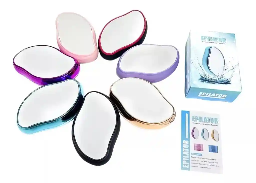 Depiladora Sin Dolor Cristal, Depiladora Fácil De Usar Reutilizable