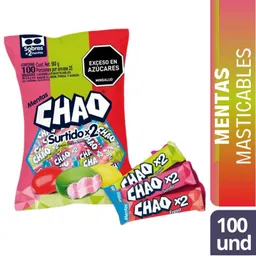 Mentas Chao Surtido X100