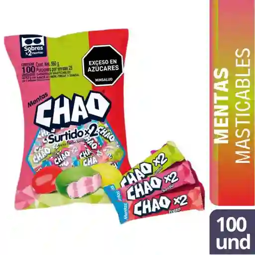 Mentas Chao Surtido X100