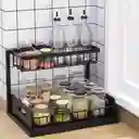 Organizador Cocina Debajo Lavaplatos Baño Cocina 2 Niveles