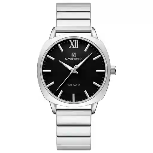 Reloj Naviforce Casual Nf5044 Mujer Acero + Estuche