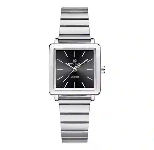 Reloj Naviforce Casual Nf5048 Mujer Acero + Estuche