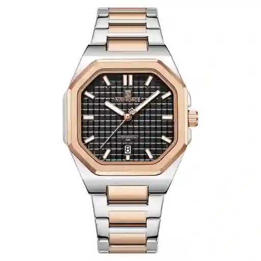Reloj Naviforce Casual Nf5053 Mujer Acero + Estuche