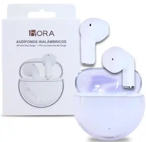 1hora Audifonos Inalambricos Aut119 Blanco