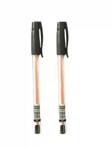 Boligrafo Gel Trazo Fino 0.7 Mm Negro X 2 Und Marfil