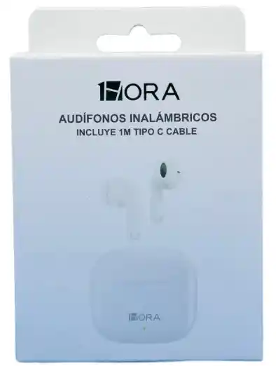 1hora Audifonos Inalambricos Aut203 Blanco