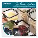 Recipientes Herméticos 6 Piezas Irrompibles Premium Organizadores De Cocina Alimentos Innovo