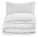 Cubrelecho Plumón Térmico Doble Cara Con Funda De Almohadas Para Cama Doble Inn Home