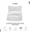 Cubrelecho Plumón Térmico Doble Cara Con Funda De Almohadas Para Cama Doble Inn Home