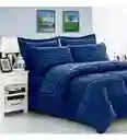 Edredon Cubrelecho Premium Cama Doble Con Fundas Para Almohada Innovo Home