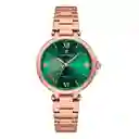 Reloj Naviforce Casual Nf5060 Mujer Flor Acero + Estuche